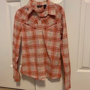 Plaid button up shirt